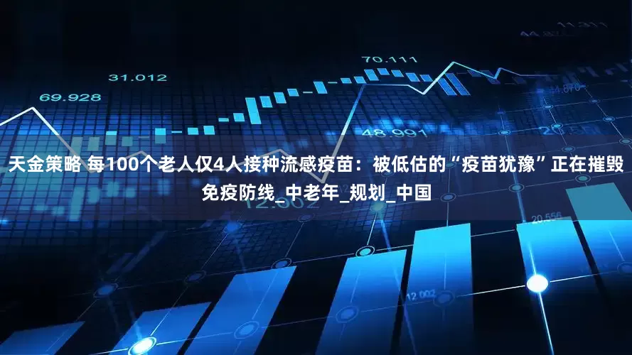 天金策略 每100个老人仅4人接种流感疫苗：被低估的“疫苗犹豫”正在摧毁免疫防线_中老年_规划_中国